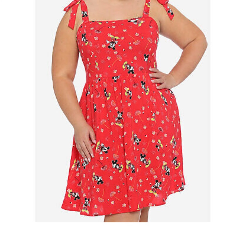 Disney’s Mickey Mouse sundress. Cute!!!